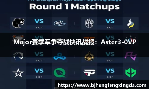 Major赛季军争夺战快讯战报：Aster3-0VP
